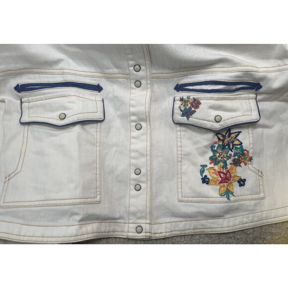 Double D Ranch Embroidered West of the Colorado Jacket 1X NWT Ranch Romance - Picture 15 of 16